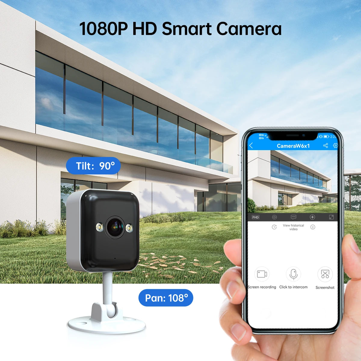 Wireless Camera Outdoor Color Night CCTV Surveillance Camera