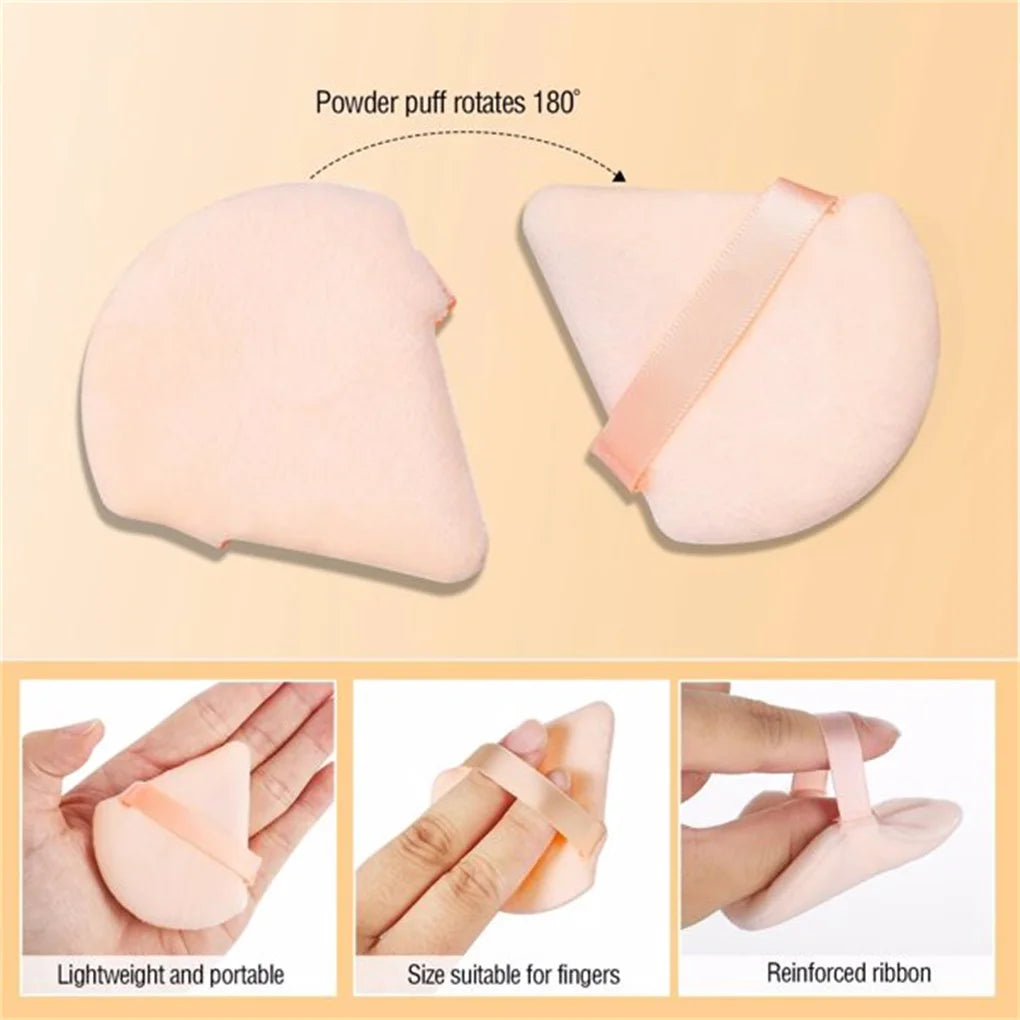 5Color/Set Triangle Powder Puff Makeup Sponge Cosmetic Foundation