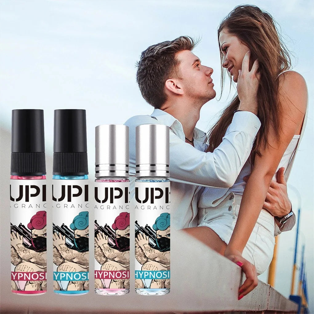Cupid 10ml*4 Pink & Blue Glass Cologne