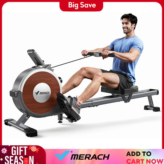 MERACH Rowing Machine Magnetic Rower Machine