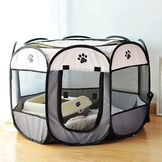 Portable Pet  Dog Playpen Foldable