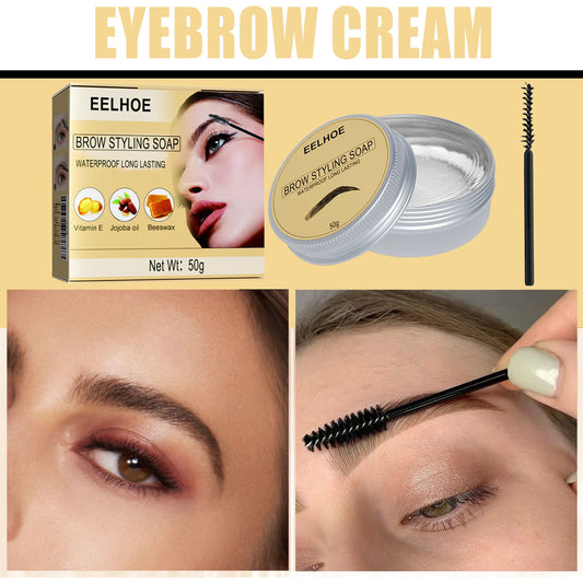 EELHOE Transparent Pomade Eyebrow Styling Soap  Gel Wax
