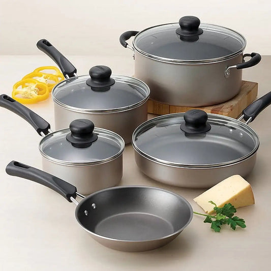 9-Piece Nonstick Cookware Set,