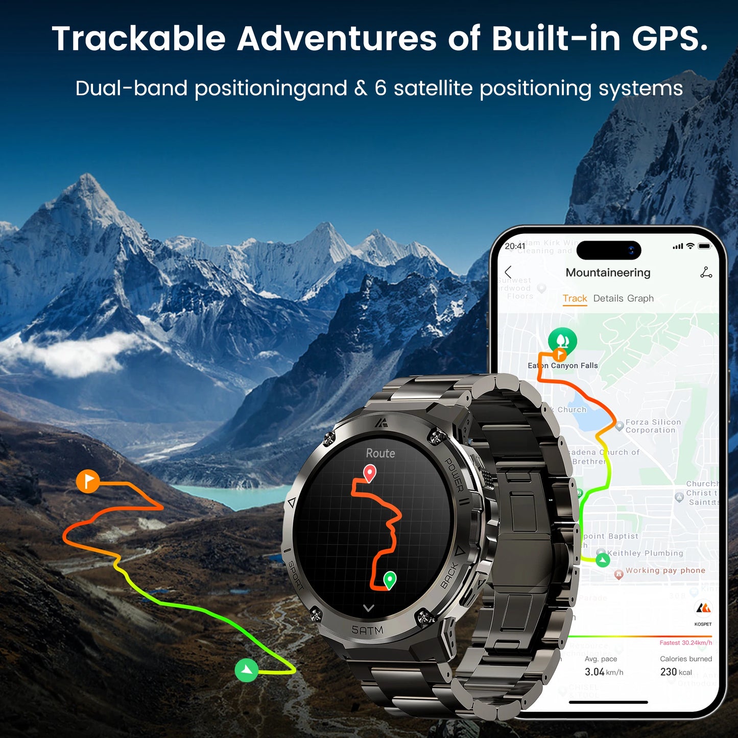 2024 Original Ticwris T3E GPS Smart Watch