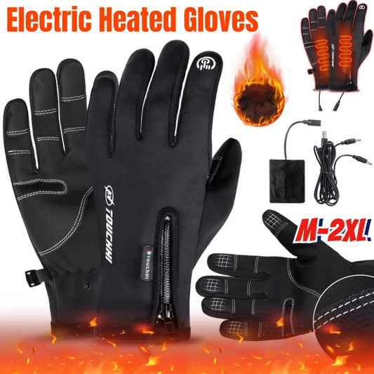 Winter Warm Cycling Waterproof Men's Gloves