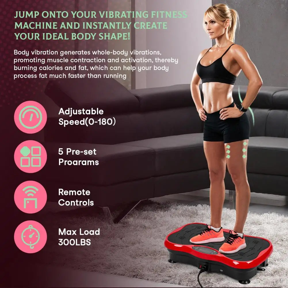 Power Waver Vibration Plate Exercise Machine