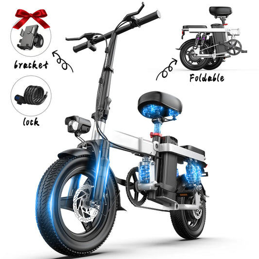 740W electric bicycle, suitable for adults,
