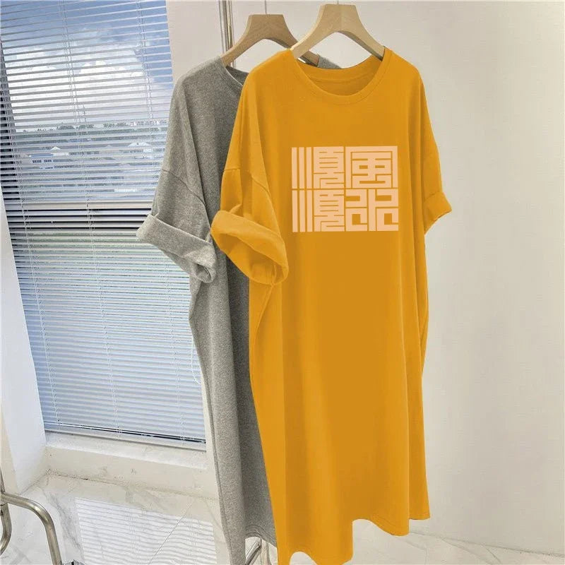 Women Clothing Chic Y2k Printed Dress