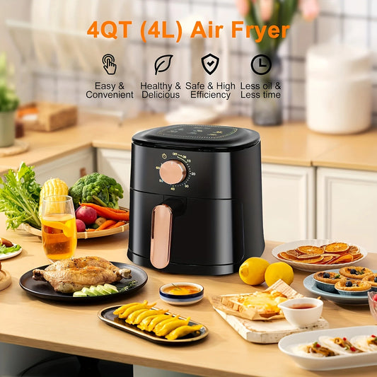 4L Mechanical Air Fryer - User-Friendly Multi-Functional
