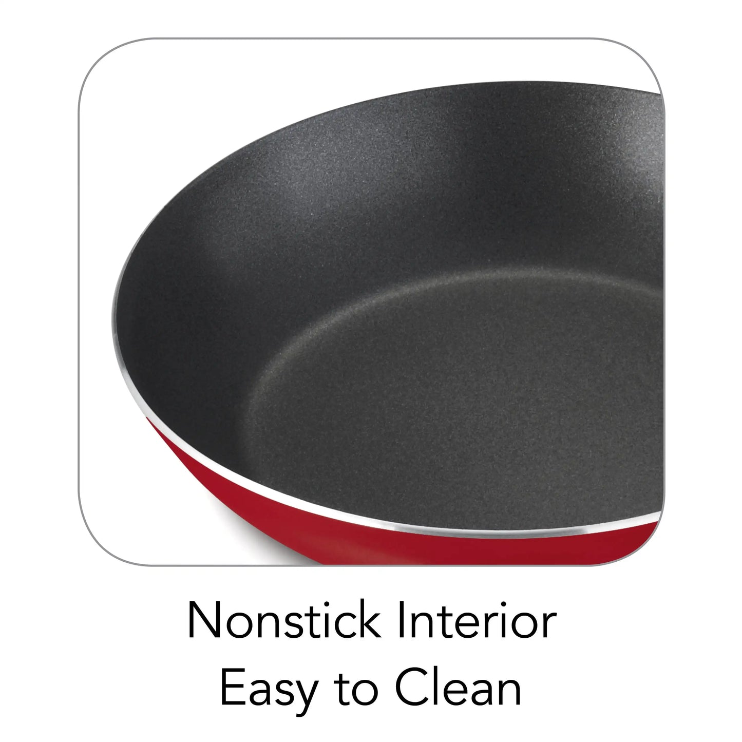 Beautiful and practical 9-piece nonstick cookware set