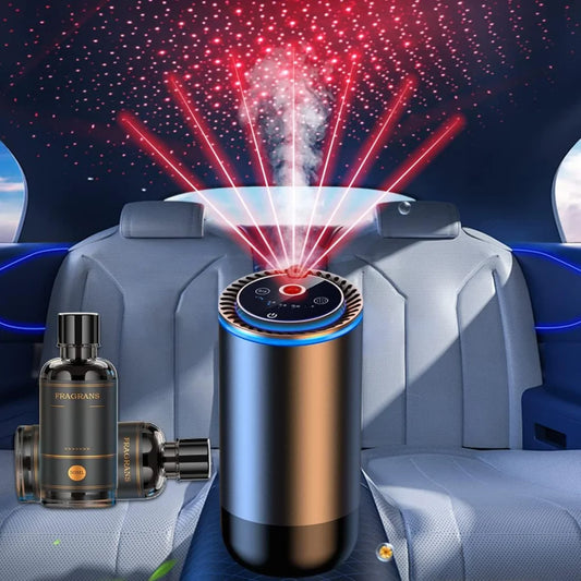 Smart Car Air Freshener with  Essential Oil Diffuser