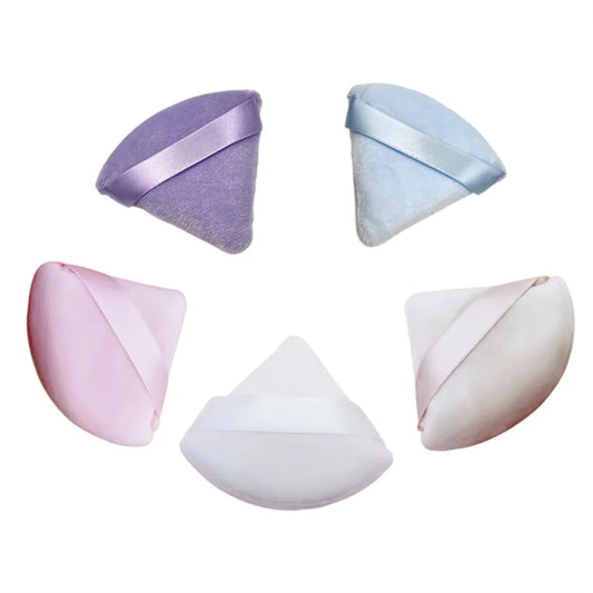 5Color/Set Triangle Powder Puff Makeup Sponge Cosmetic Foundation