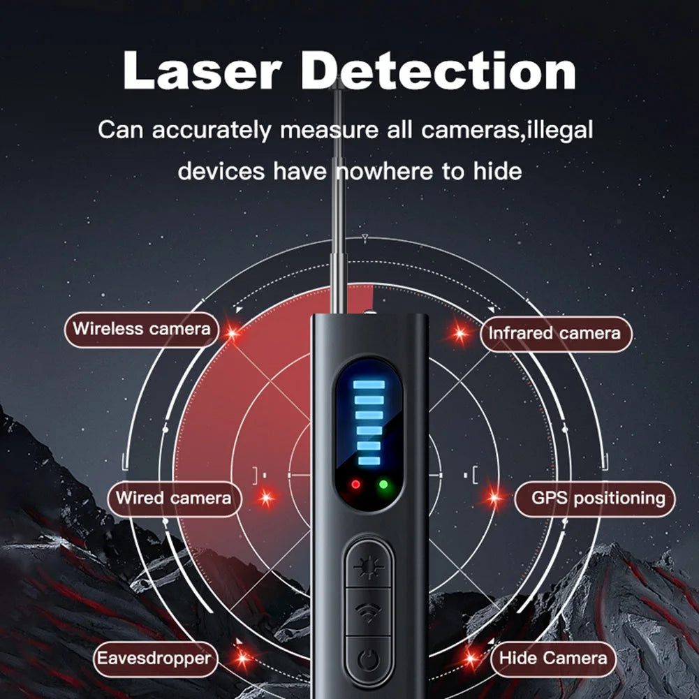 Hidden Camera Detector  GPS Wiretapping  Security Protection